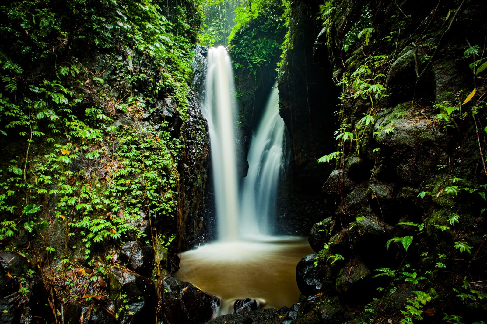 Canon EOS 5D Mark II sample photo. Waterfall, nature, forest photography