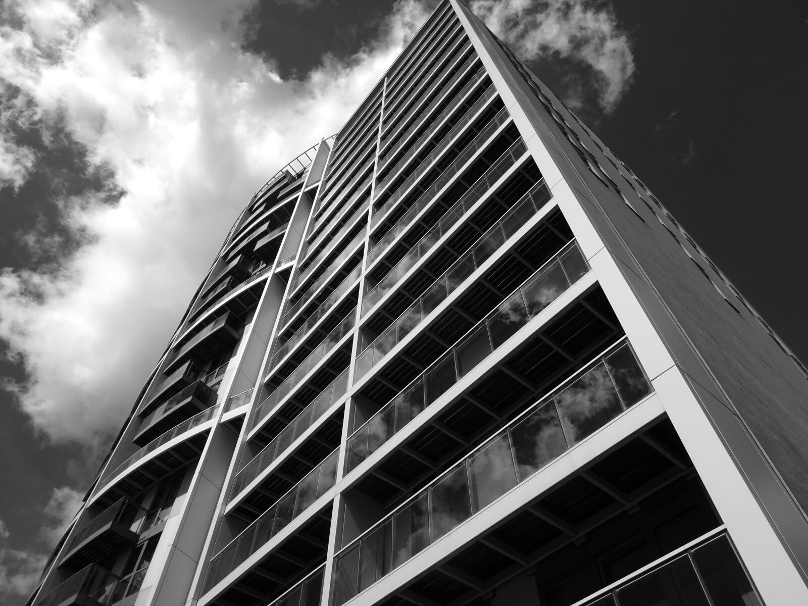 Sony DSC-HX60 sample photo. Architectural, design, architecture, black photography