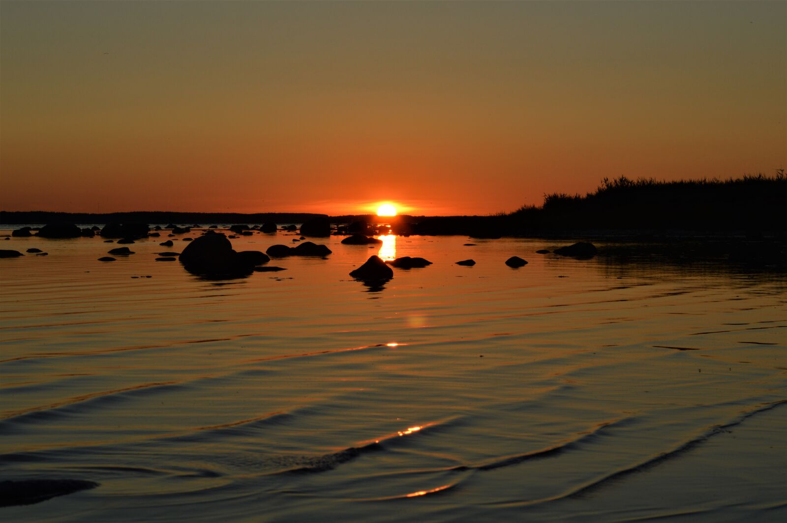 Nikon D3200 sample photo. Sunset, in, saaremaa photography
