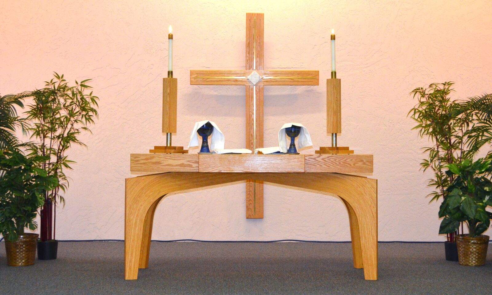 Nikon D5100 sample photo. Church, alter, cross photography
