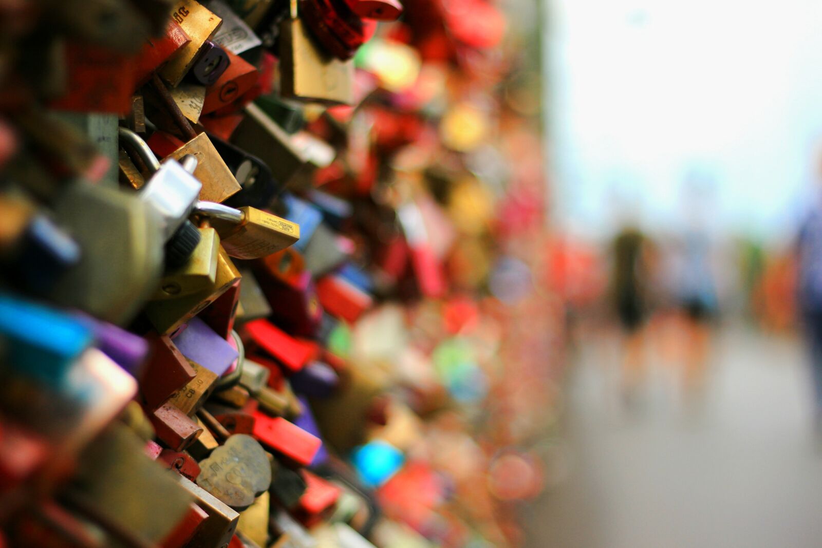 Canon EOS 700D (EOS Rebel T5i / EOS Kiss X7i) sample photo. Padlocks, bridge, railing photography