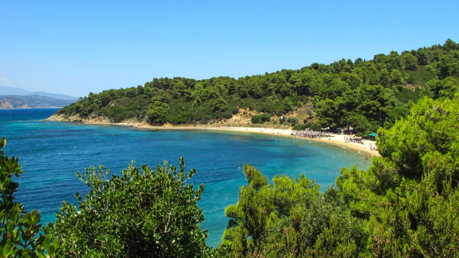 Canon PowerShot SX400 IS sample photo. Greece, skiathos, ayia eleni photography