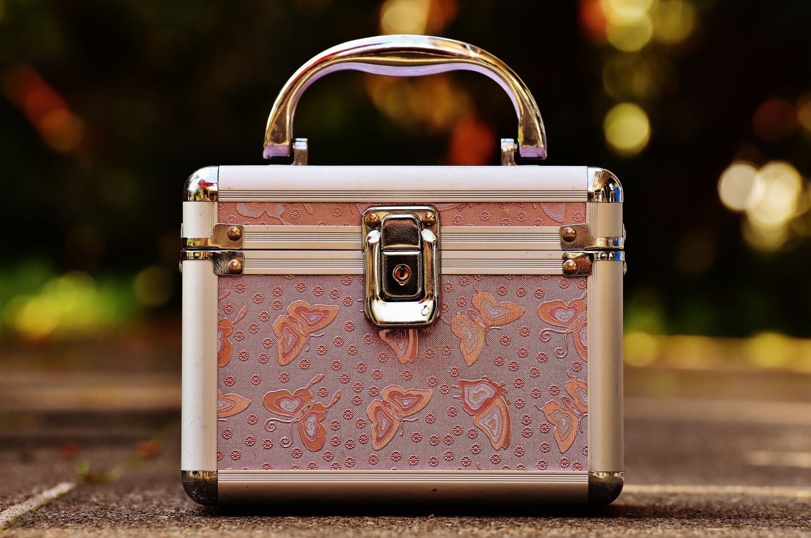 Nikon D7200 sample photo. Briefcase, pink, silver photography