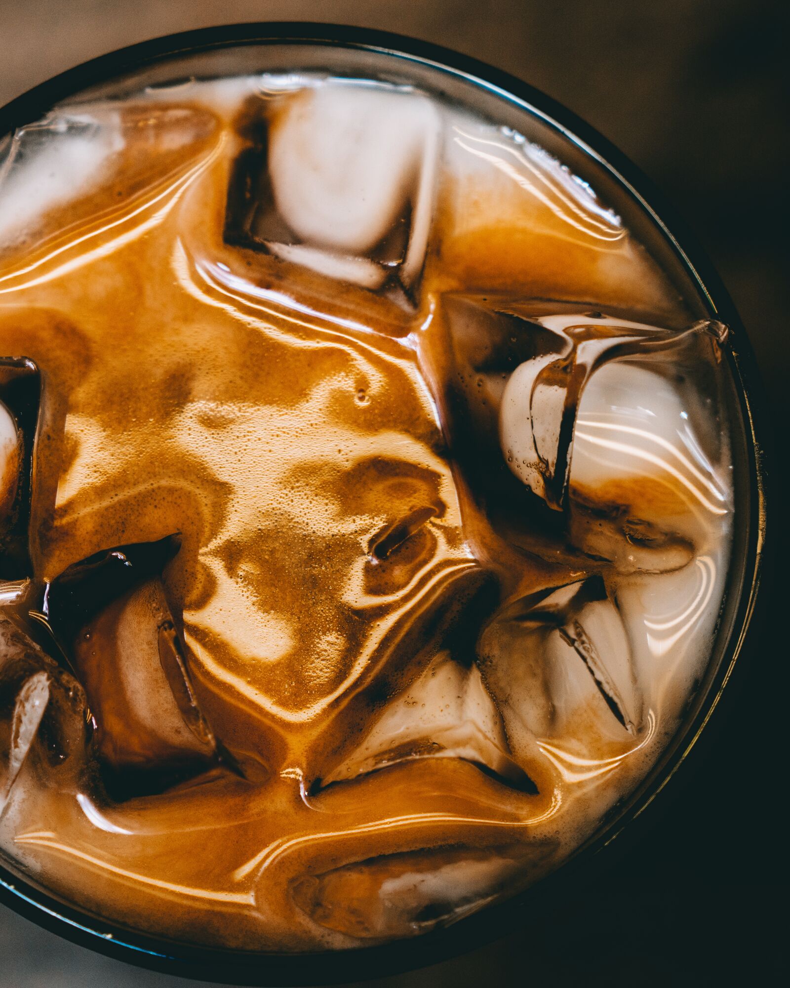 Sony a7R II + Sony FE 24-70mm F2.8 GM sample photo. Coffee, iced, espresso photography