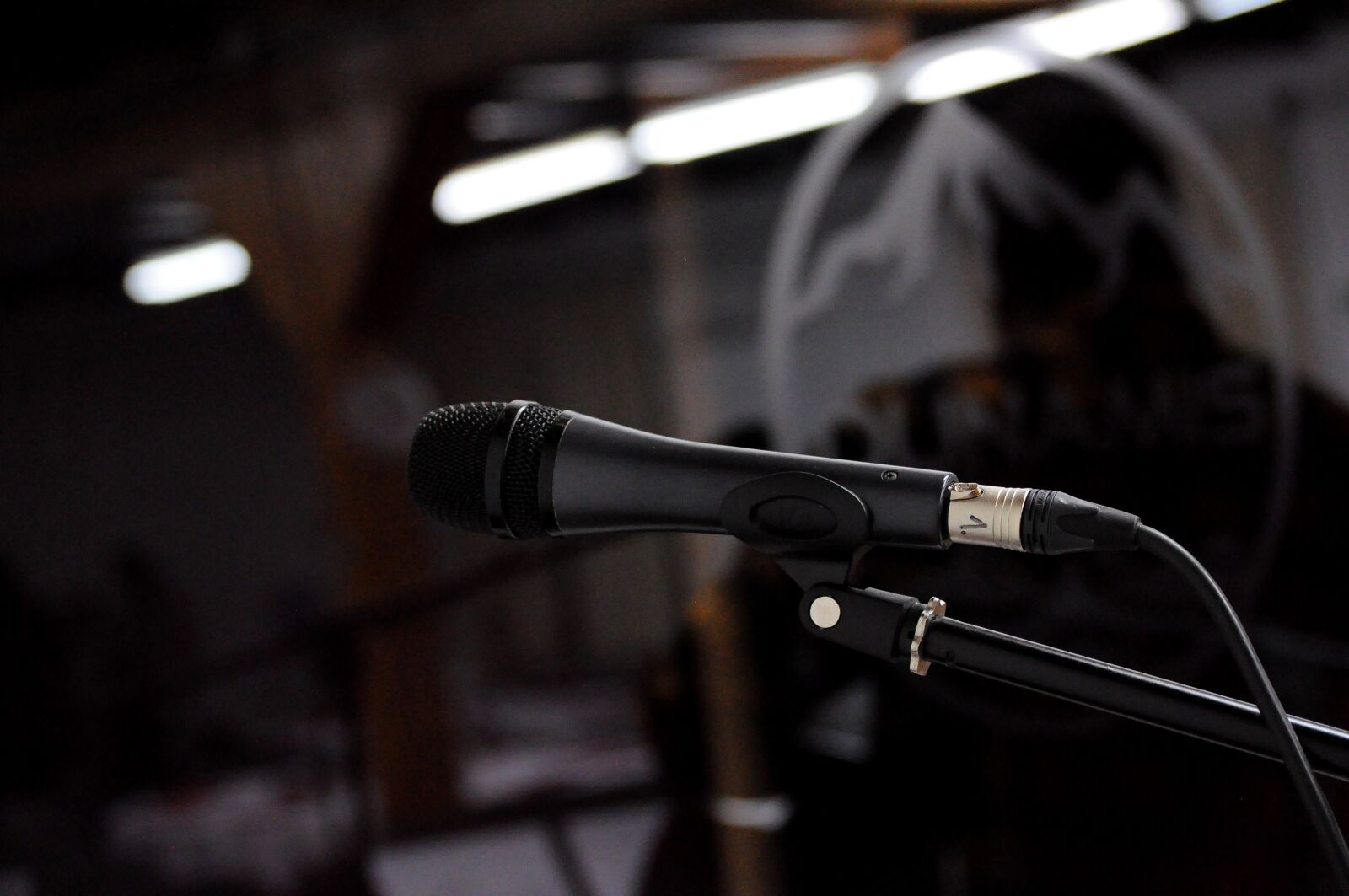Nikon D5000 sample photo. Microphone, sound, music photography