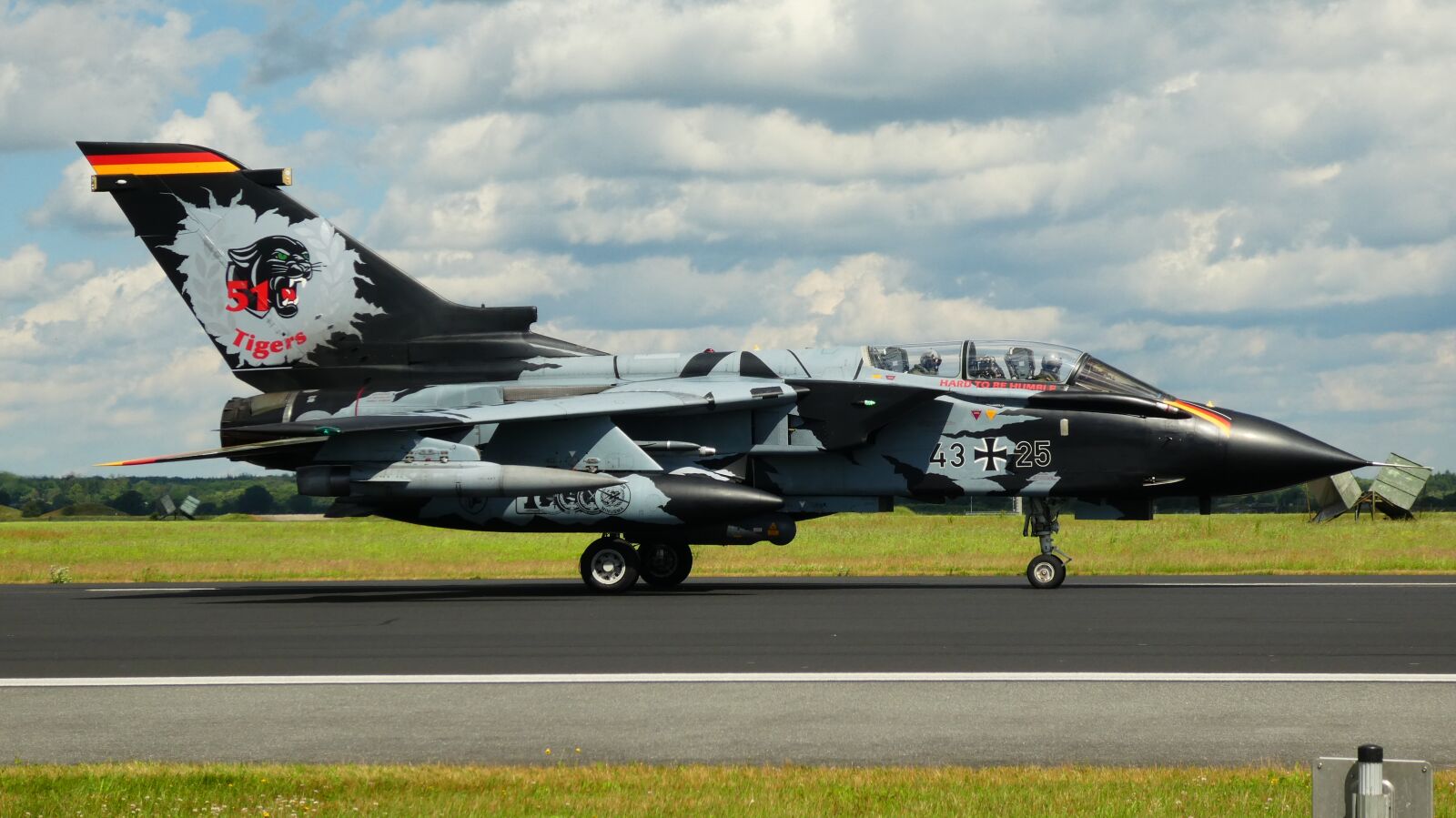 Panasonic DMC-TZ81 sample photo. Bundeswehr, fighter jet, panavia photography