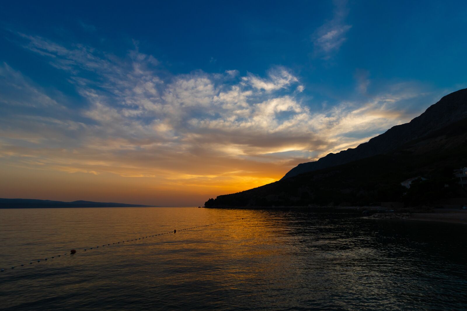 Canon EOS 750D (EOS Rebel T6i / EOS Kiss X8i) + Canon EF-S 10-18mm F4.5–5.6 IS STM sample photo. Sunset, sea, sky photography