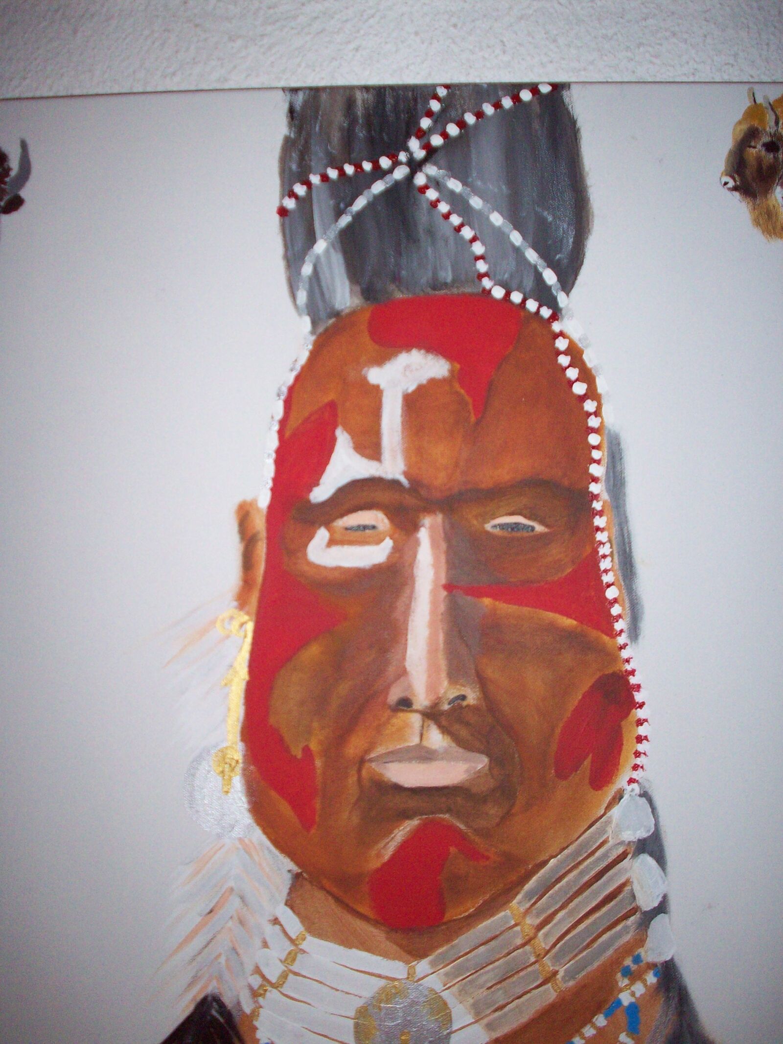Kodak EASYSHARE M753 ZOOM DIGITAL CAMERA sample photo. Indians, red, face photography