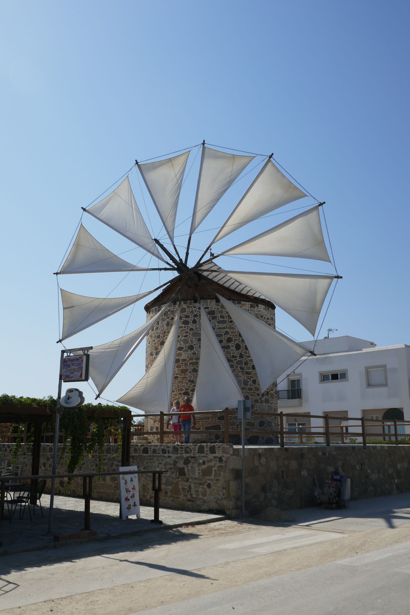 Panasonic DMC-TZ101 sample photo. Windmill, antimachia, grind photography