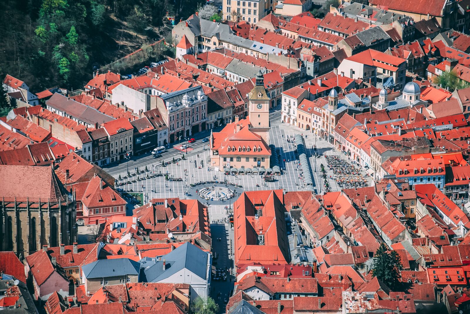 Nikon D3000 sample photo. Brasov, city, romania photography