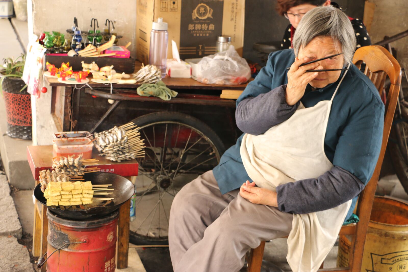 Canon EOS 70D sample photo. Grandmother, expression, women's photography