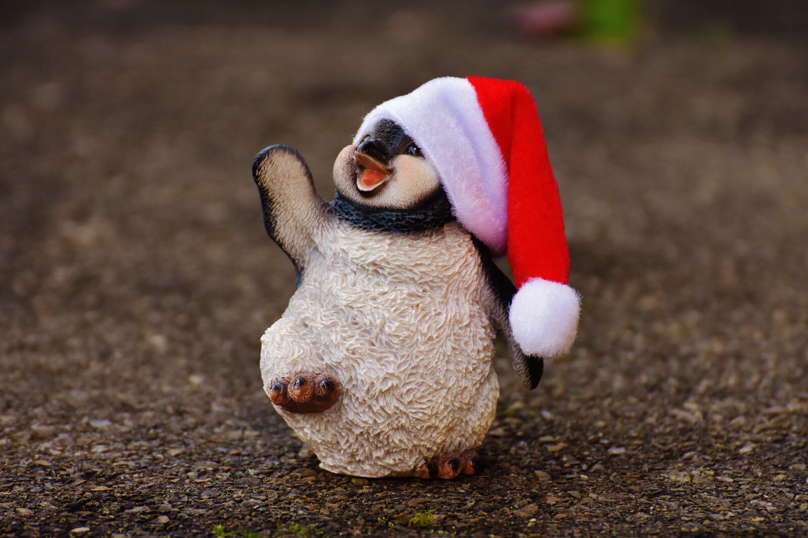 Nikon D7200 sample photo. Penguin, figure, christmas photography