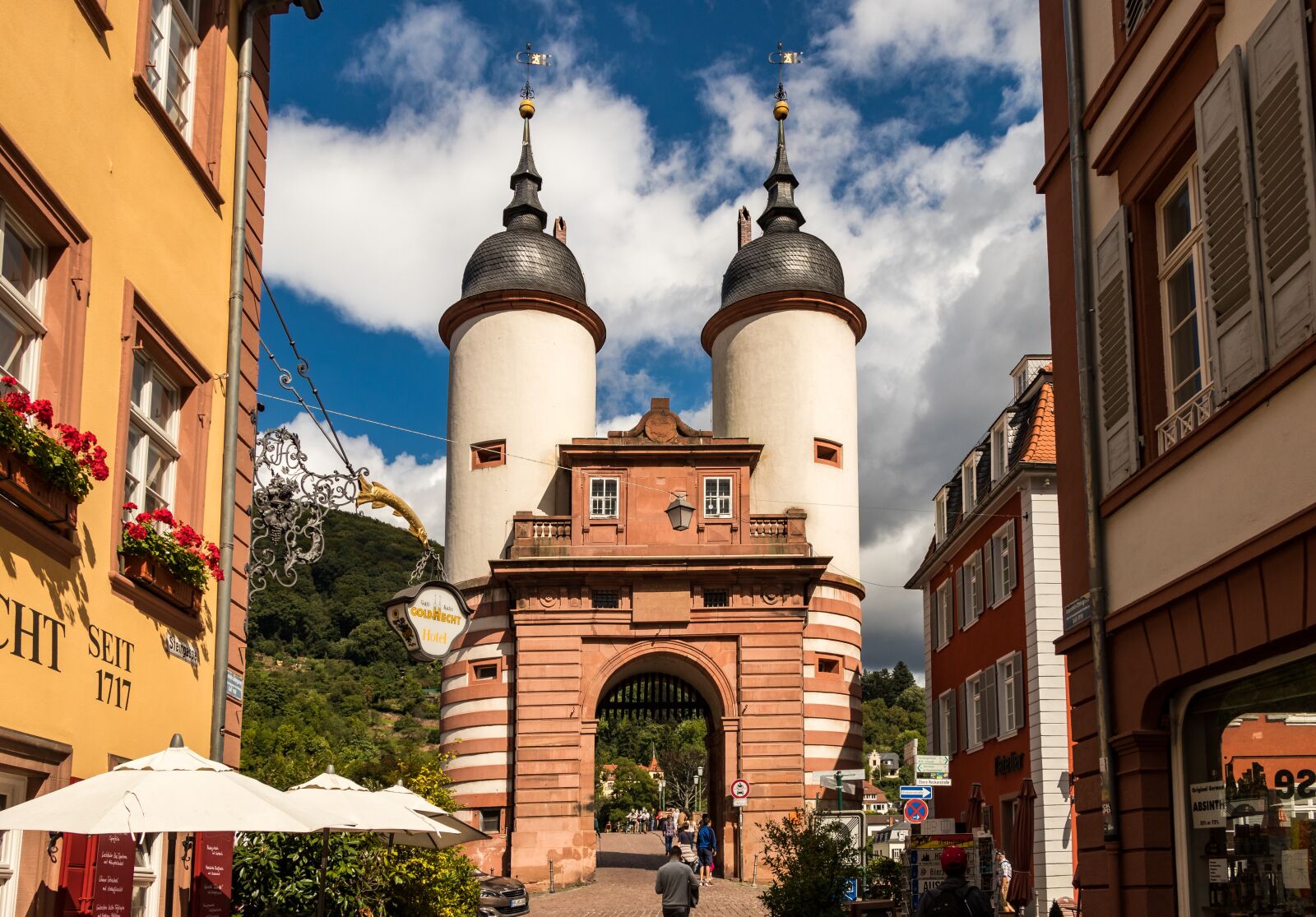 Canon EOS 80D sample photo. Heidelberg, bridge, neckar photography