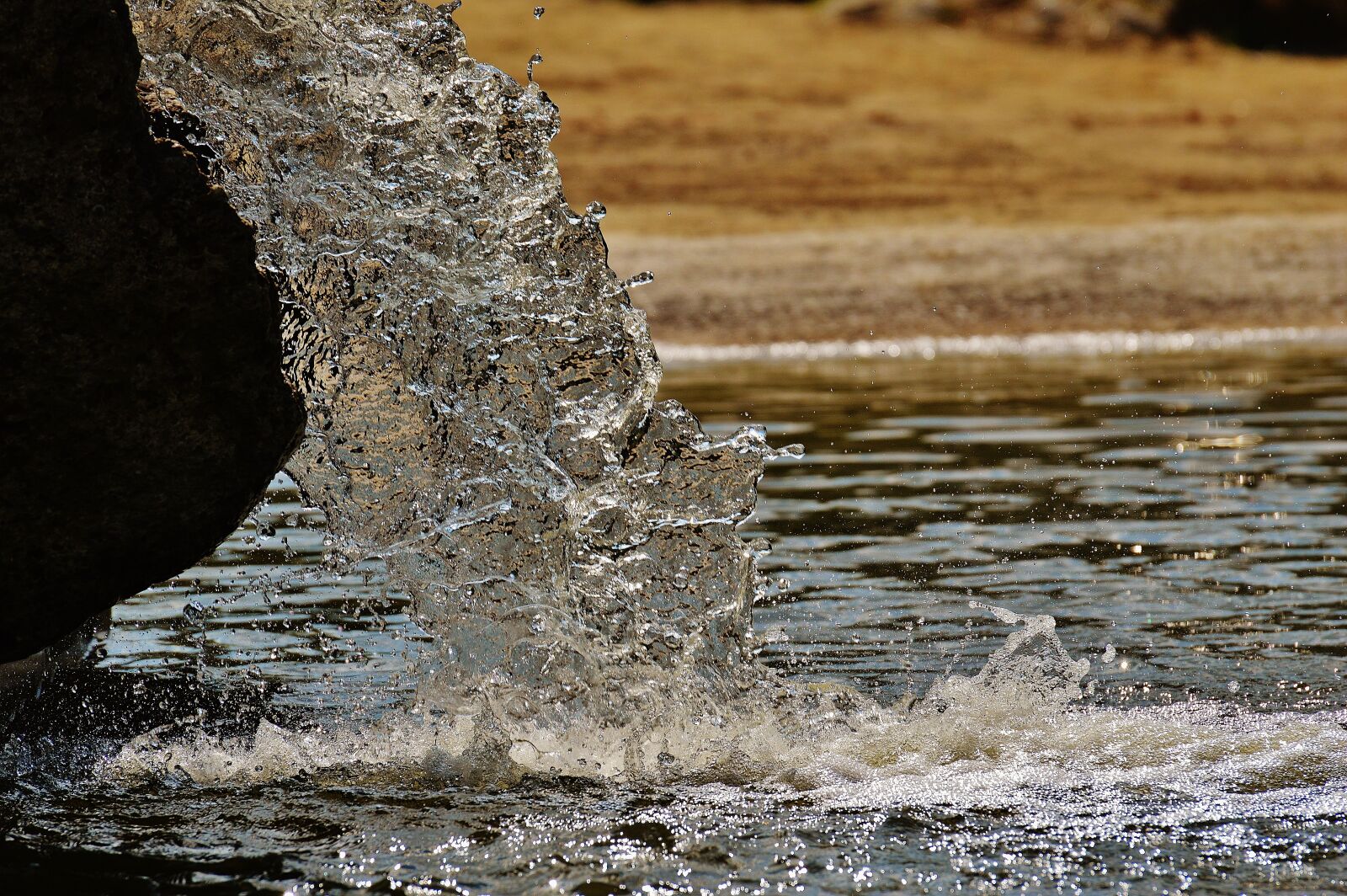 Nikon D3200 sample photo. Fountain, water, sparkling photography