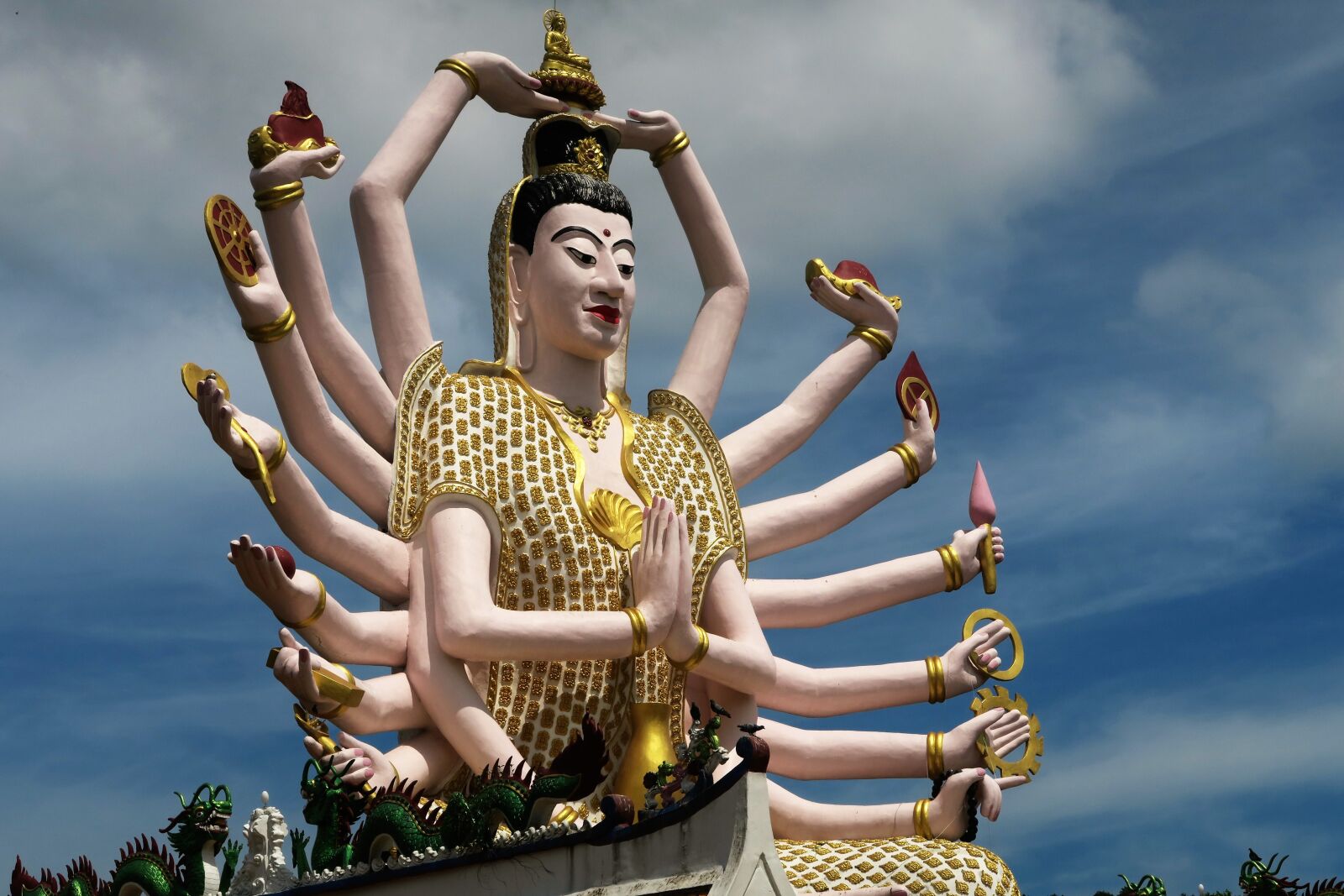Canon PowerShot G7 X sample photo. Temple, thailand, koh samui photography