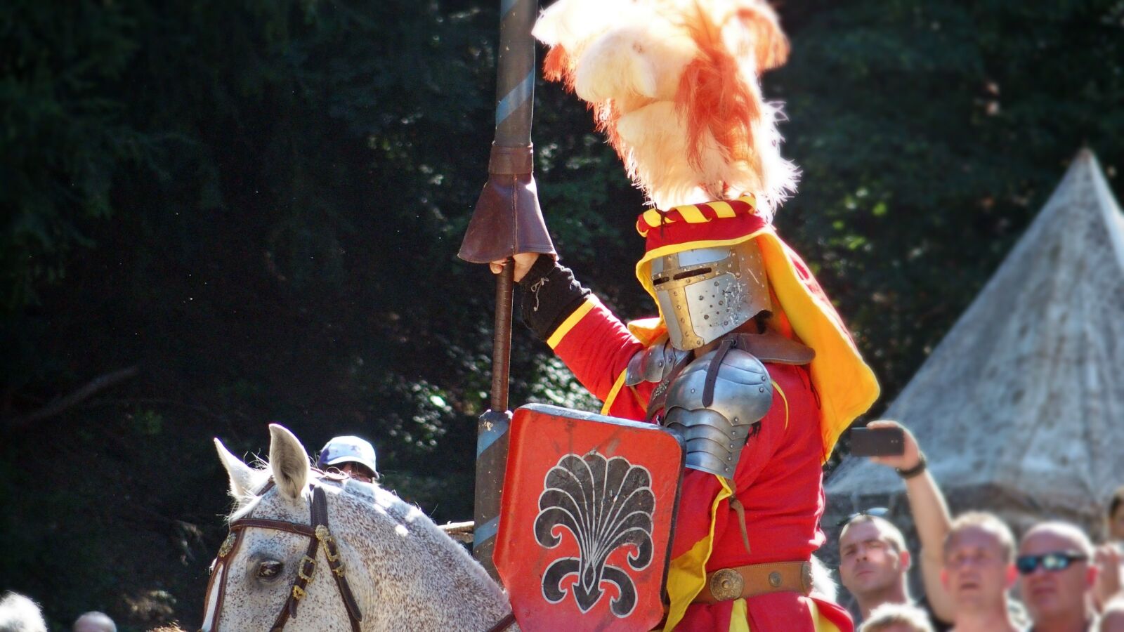 Olympus STYLUS1,1s sample photo. Knight, middle ages, tournament photography