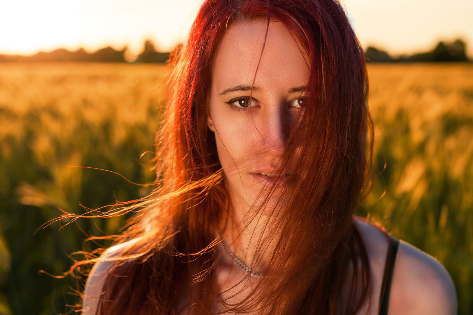 Canon EOS 5D Mark II sample photo. Model, woman, red head photography