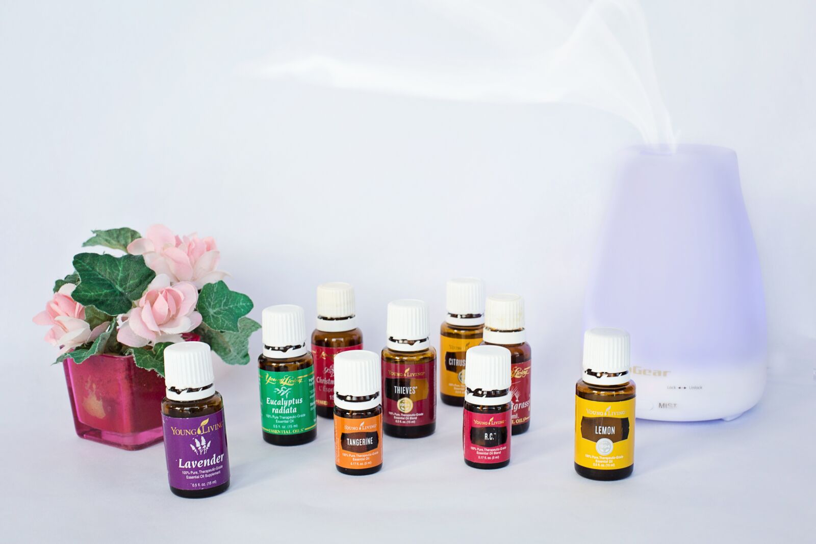 Canon EF 50mm F1.4 USM sample photo. Essential oils, diffuser, aromatherapy photography