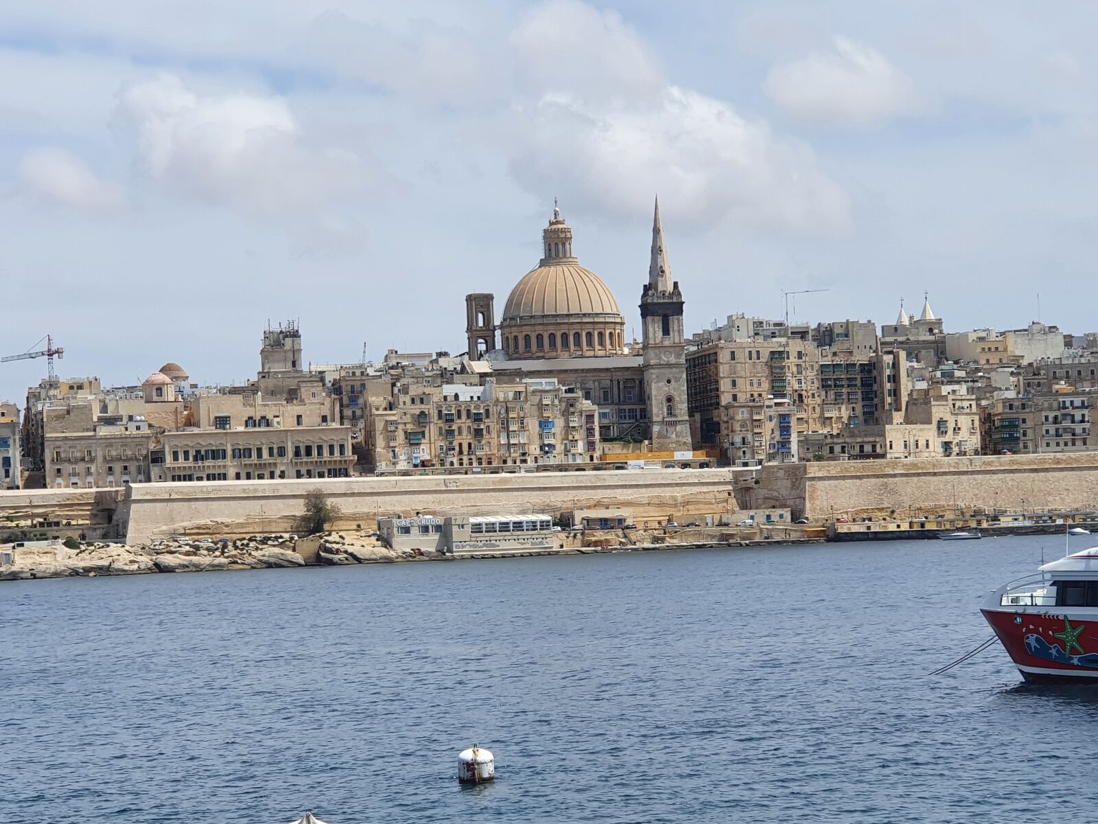 Samsung Galaxy S10+ sample photo. Valletta, malta, view photography