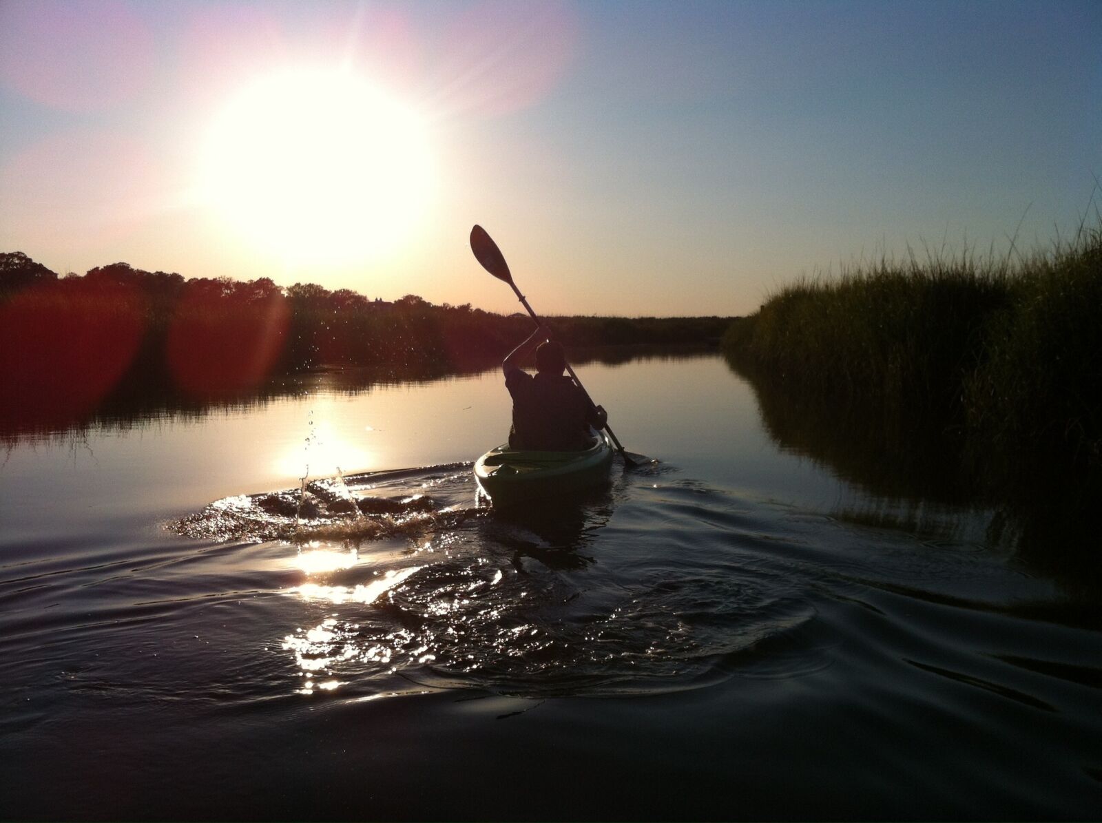 Apple iPhone 4 sample photo. Kayak, river, kayaking photography
