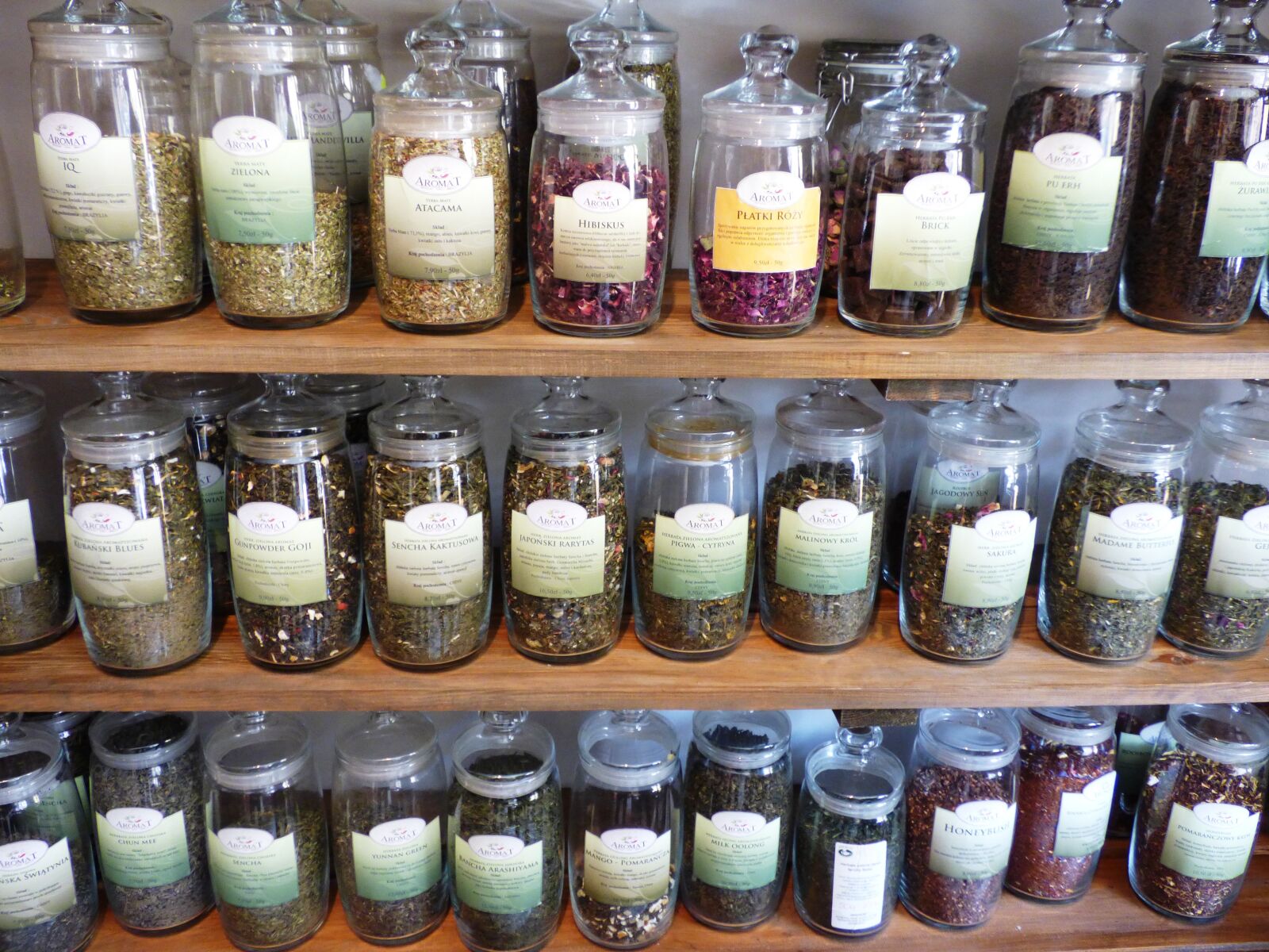 Panasonic DMC-FZ72 sample photo. Jars, tea, herbs photography
