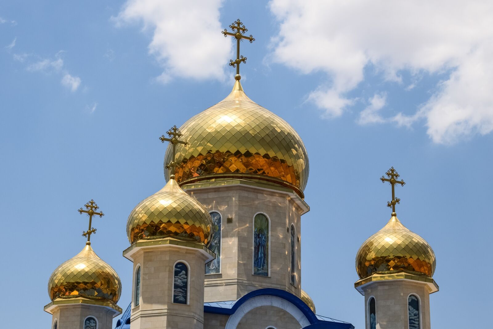 Nikon D3300 sample photo. Russian church, dome, golden photography