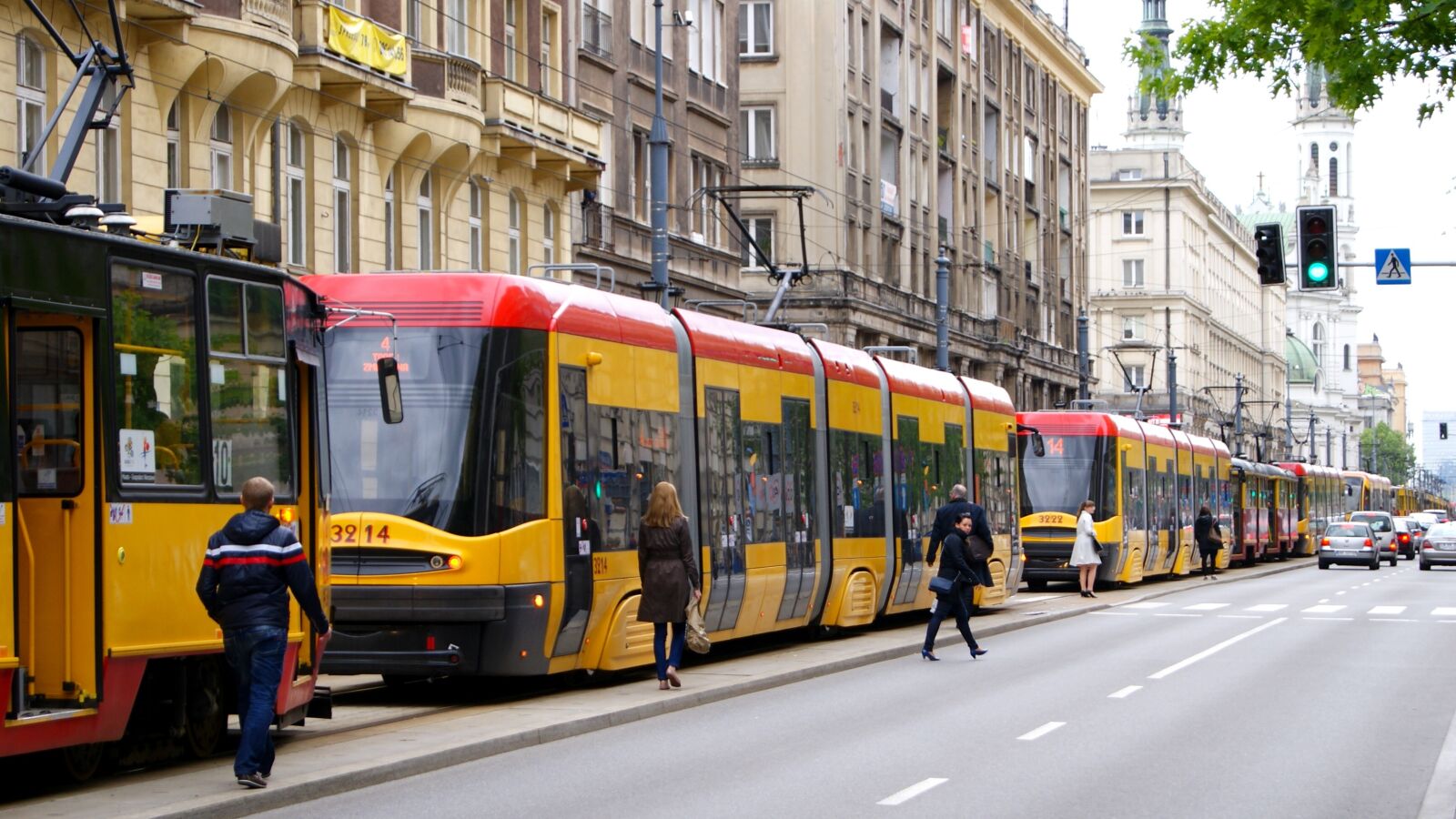 Sony Alpha DSLR-A230 sample photo. Tram, the stopper, event photography