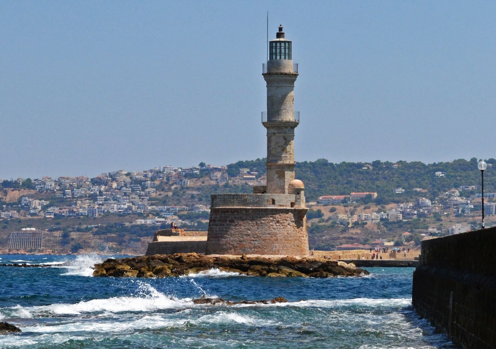 Nikon D3100 sample photo. Lighthouse, sea, greece photography