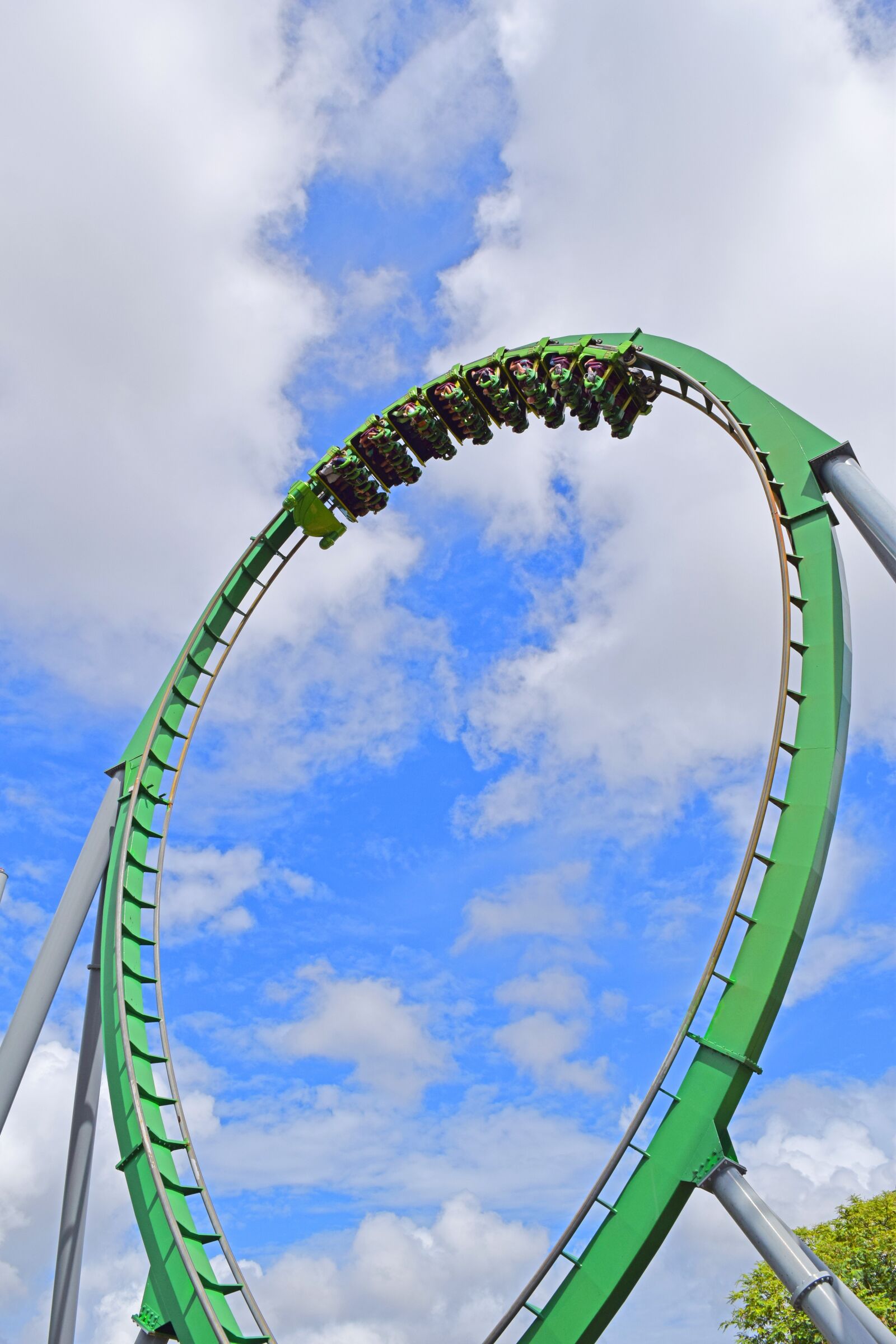 Nikon D3300 sample photo. Theme park, fun, rollercoaster photography