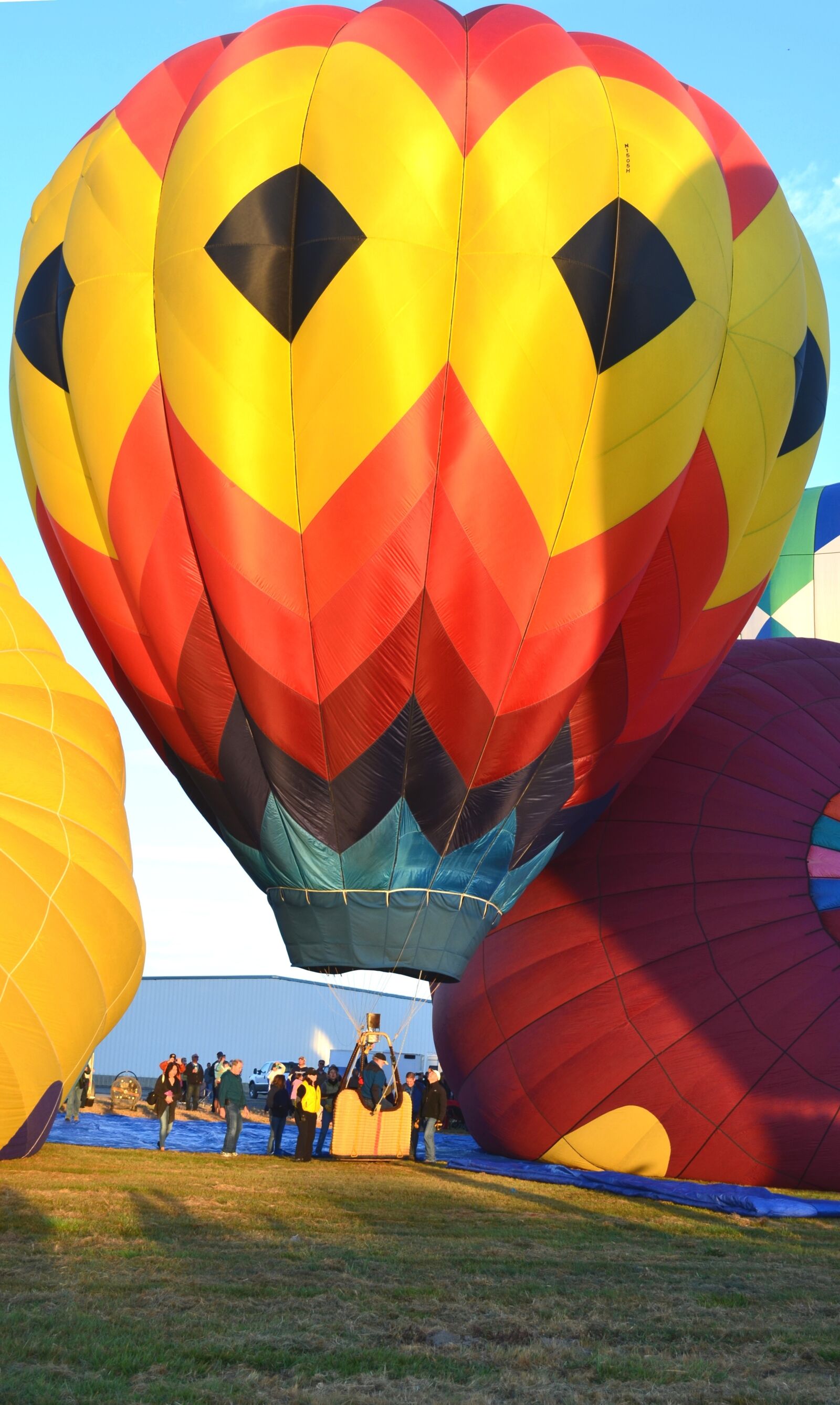 Nikon D5100 sample photo. Hot air balloon, flight photography