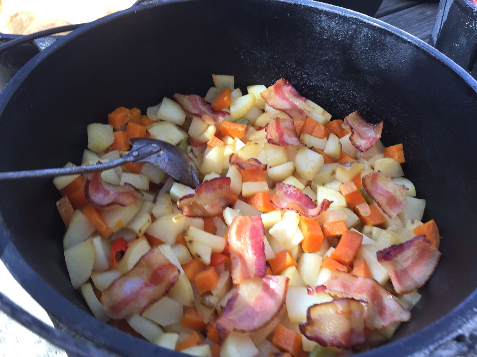 Apple iPhone 6 sample photo. Bacon photography