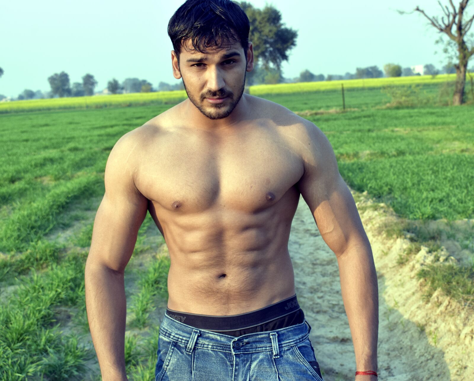 Nikon D3300 sample photo. Shirtless, fitness, man photography