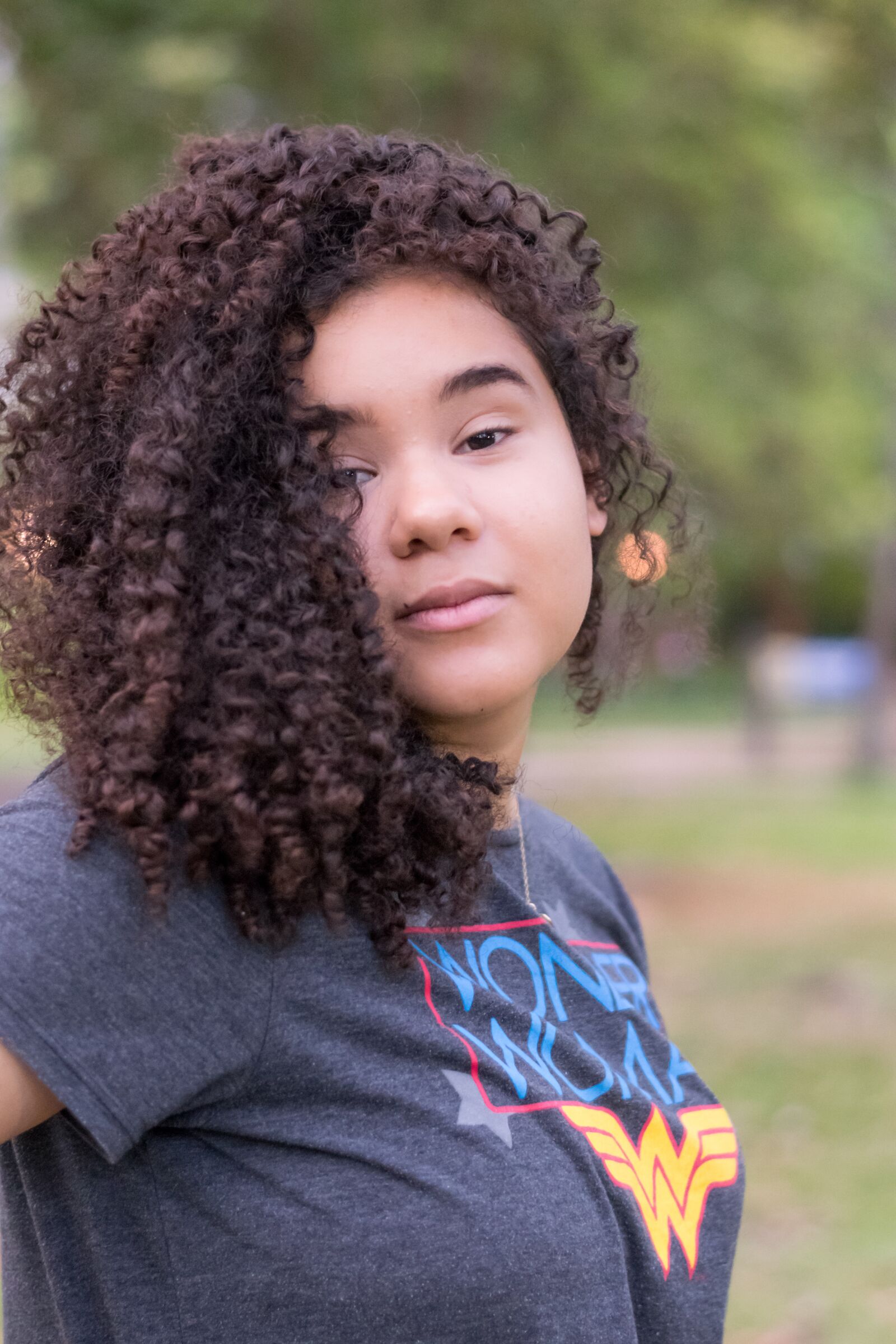 Nikon D5300 sample photo. Curly, oriental, model photography