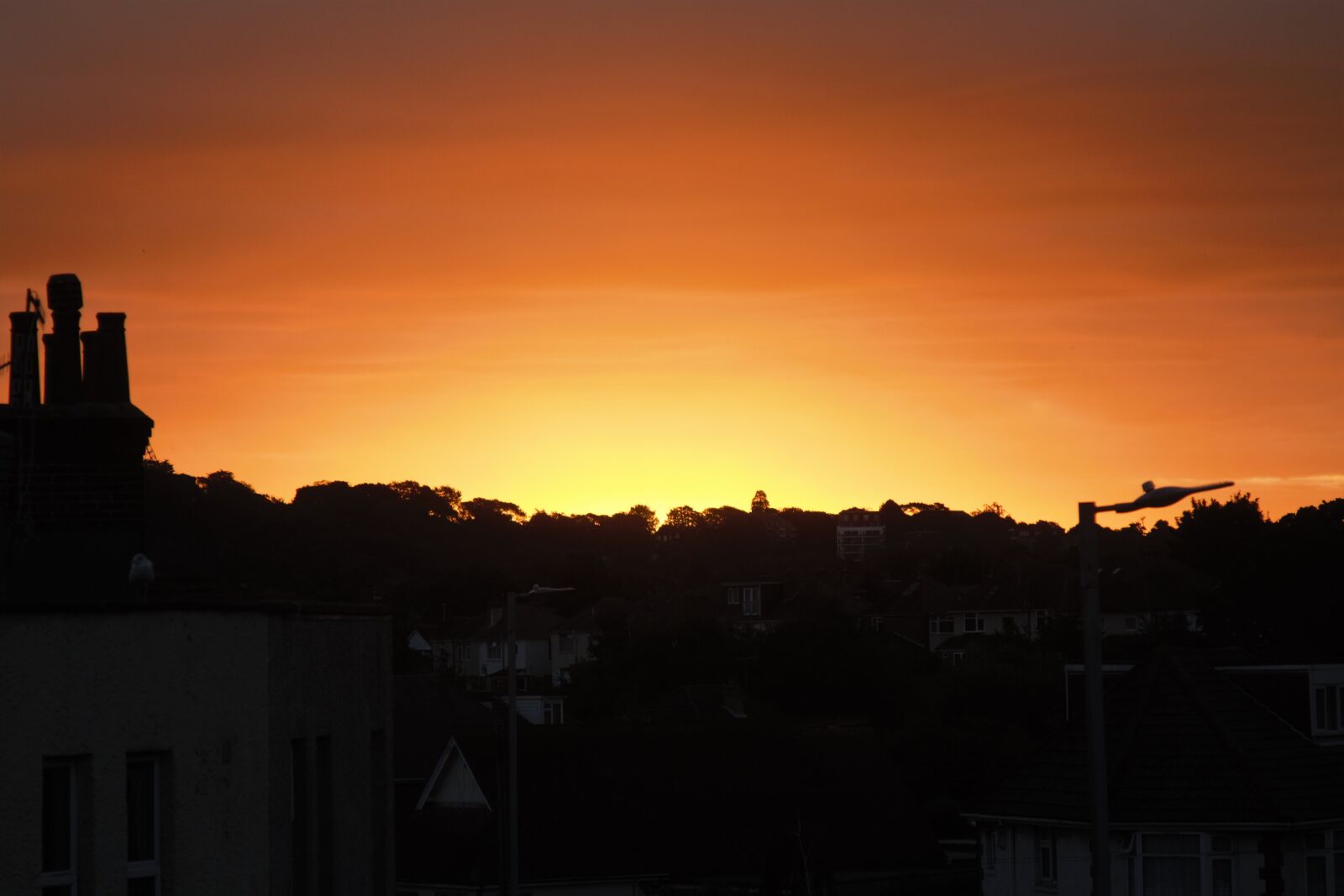 Canon EOS 70D sample photo. Silhouette, buildings, against, sky photography