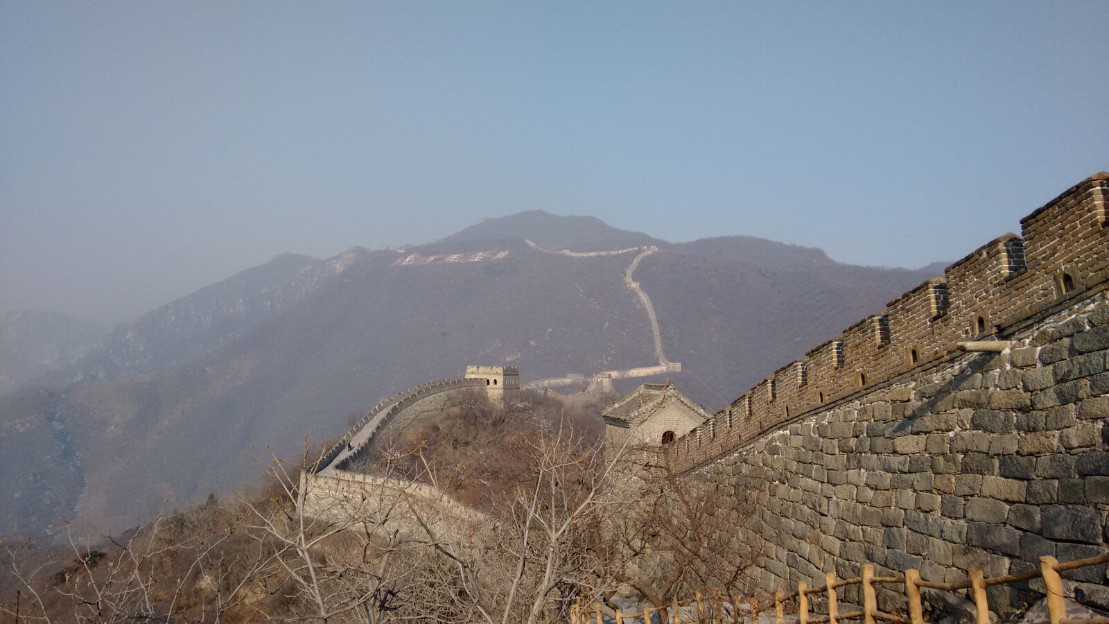 Motorola Moto G (2nd Gen) sample photo. Great, wall, of, china photography