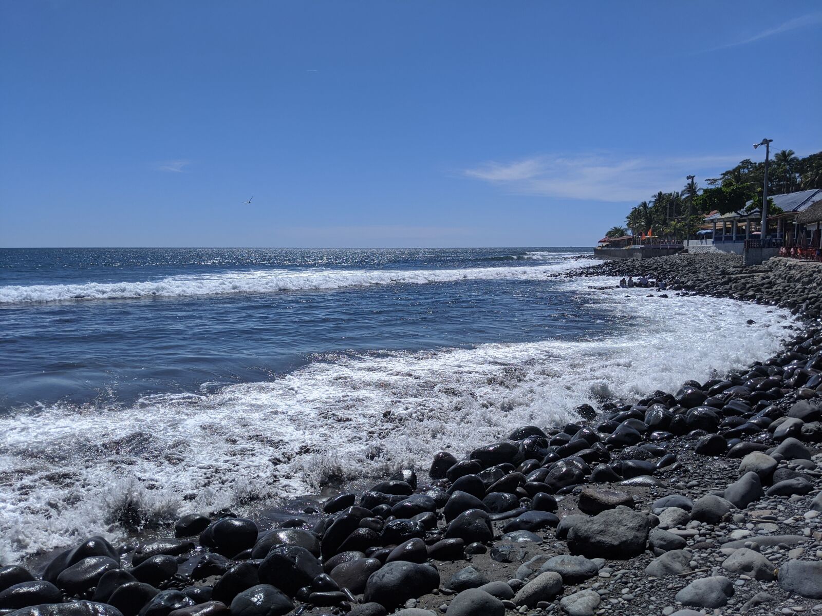 Google Pixel 3 XL sample photo. Beach, ocean, rocks photography