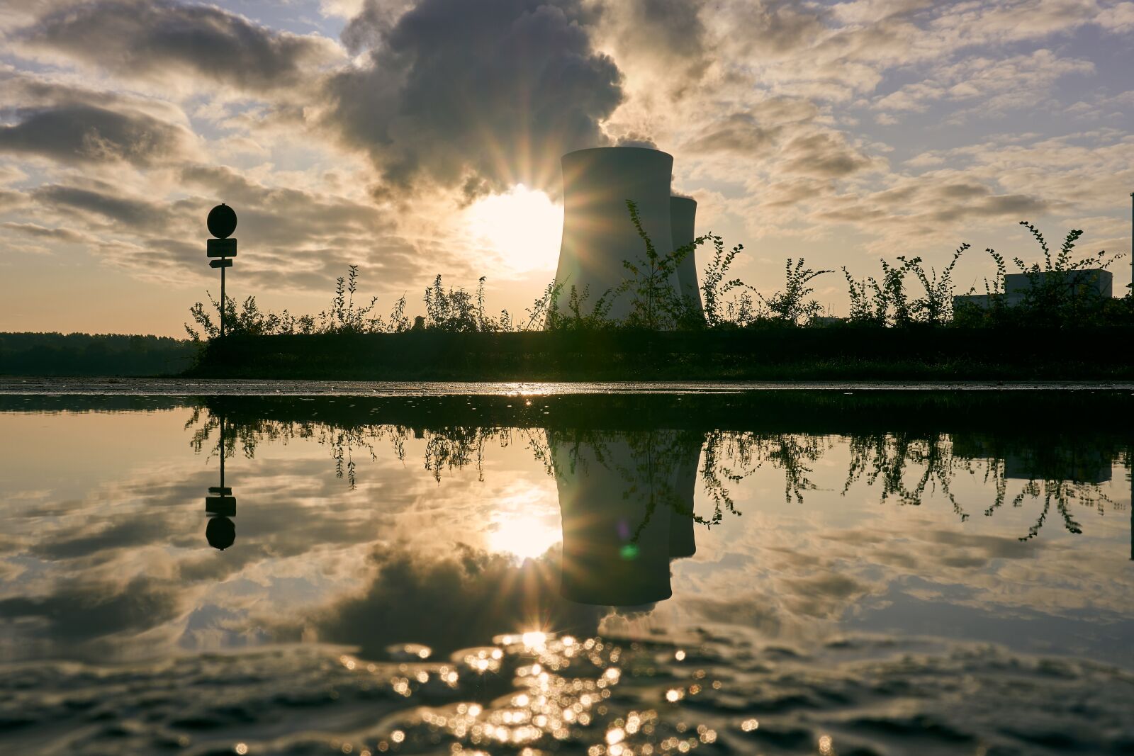 Sony a6400 sample photo. Nuclear power plant, cooling photography