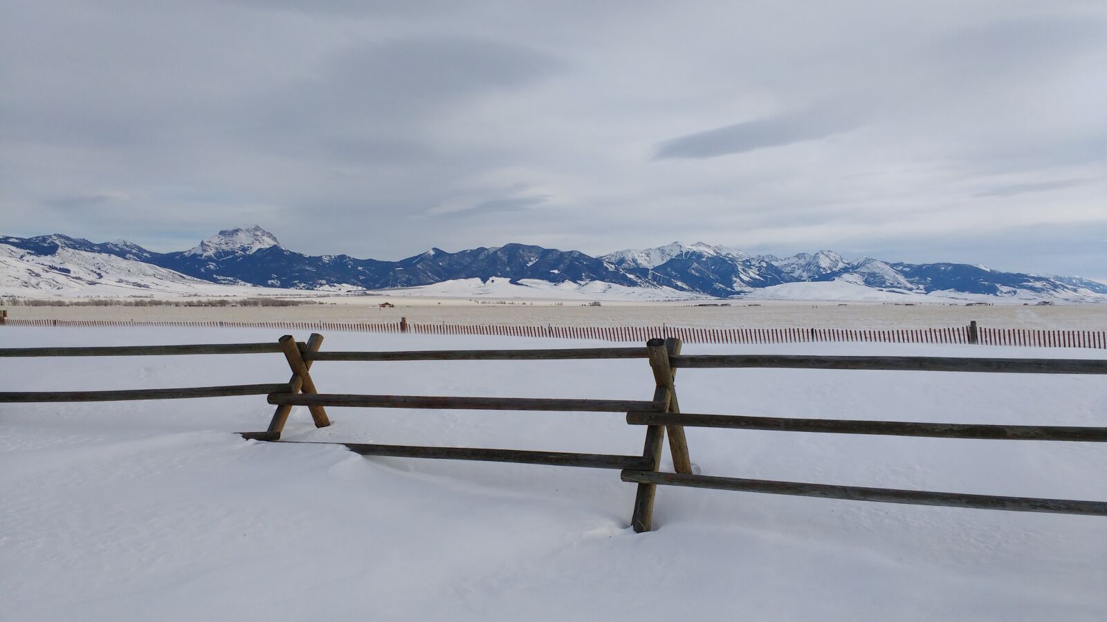 Motorola MotoG3 sample photo. Winter, snow, fence photography