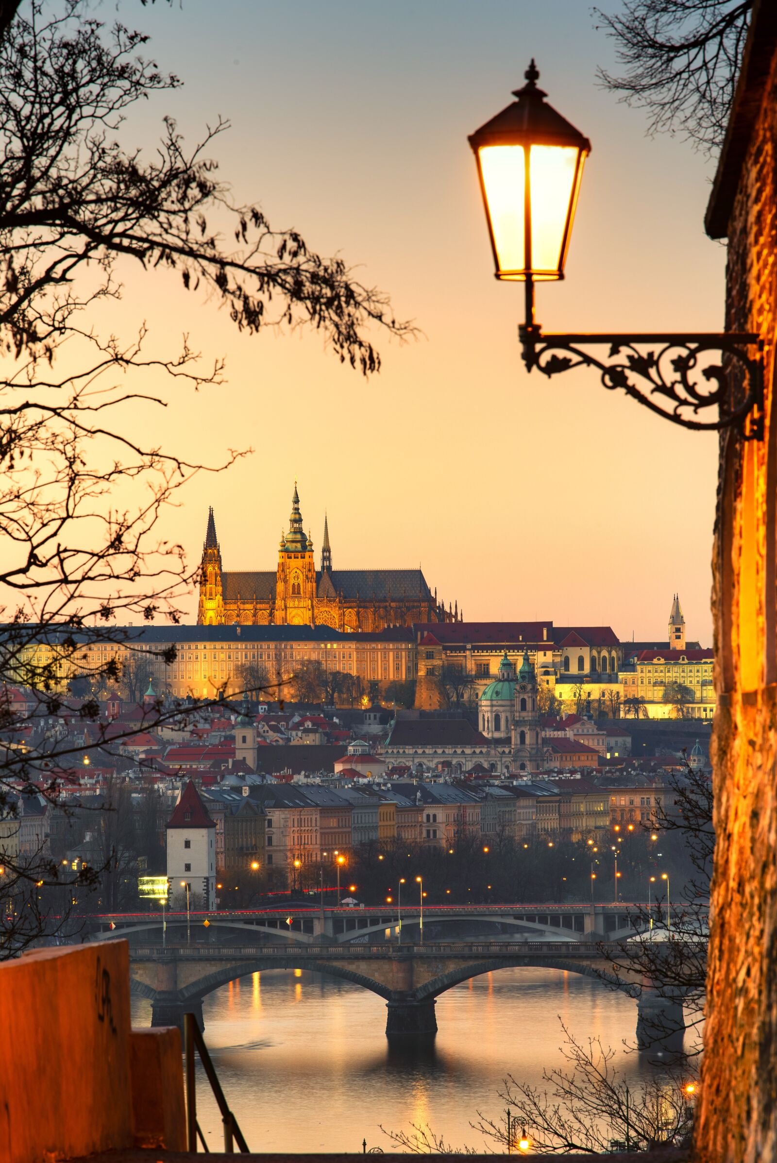 Nikon D850 sample photo. Prague, castle, river bridge photography