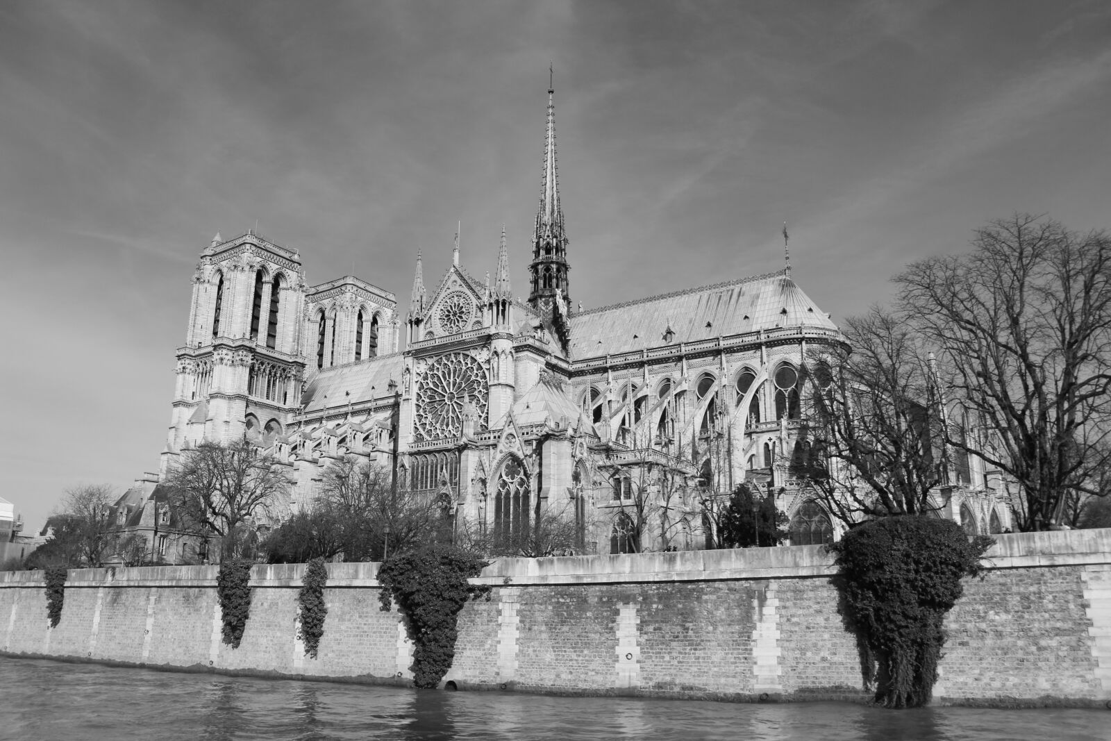 Canon EOS 600D (Rebel EOS T3i / EOS Kiss X5) + Canon EF-S 18-55mm F3.5-5.6 II sample photo. Paris, cathedral, notre dame photography