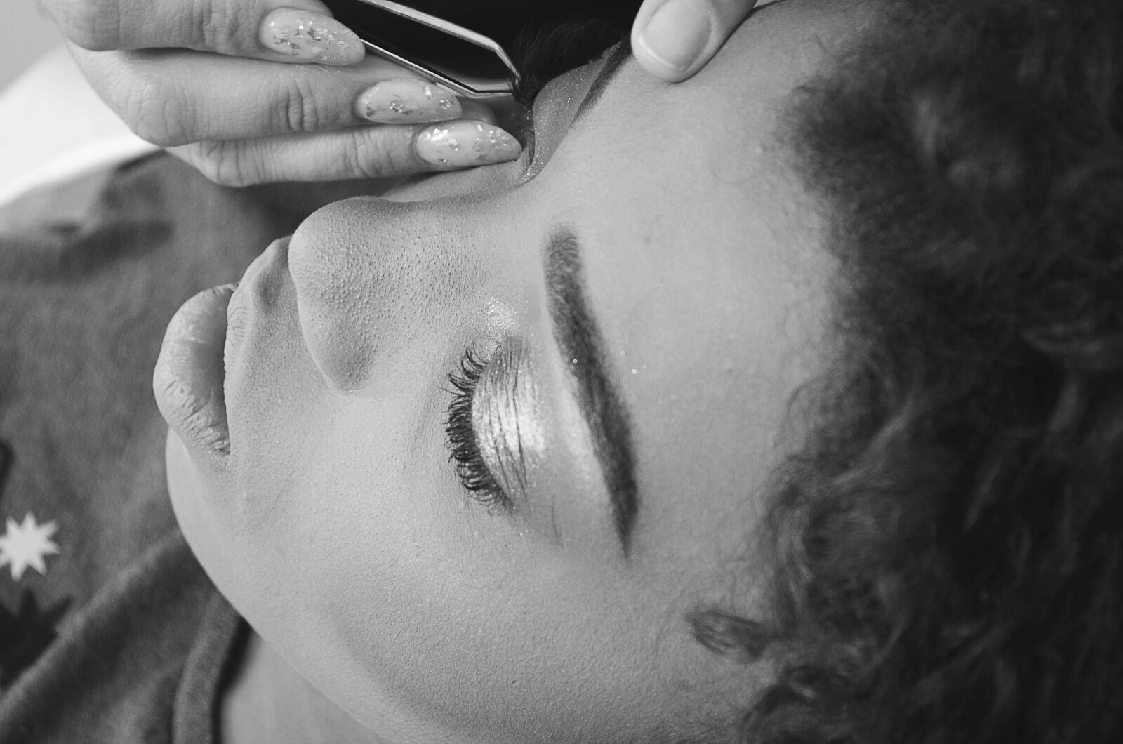 Nikon D5100 sample photo. Artistic makeup, woman makeup photography