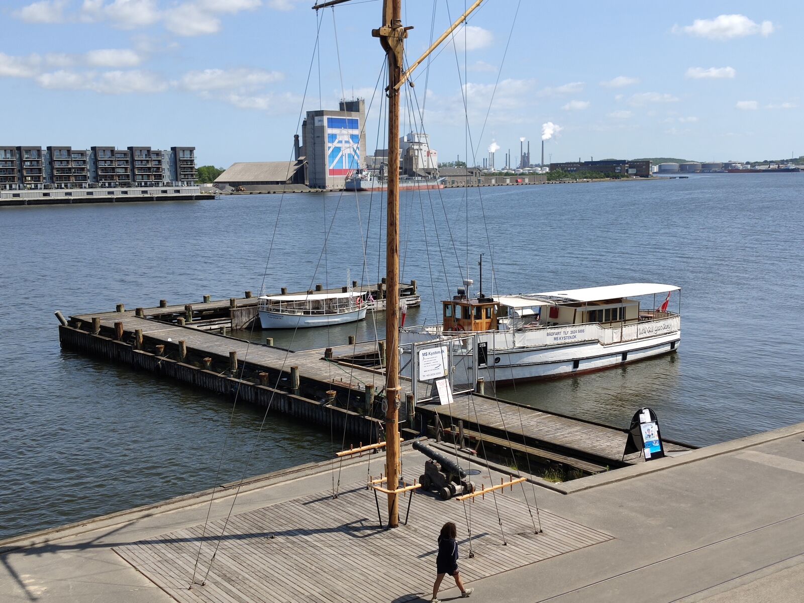 Xiaomi MI 9 sample photo. Aalborg, the waterfront, water photography