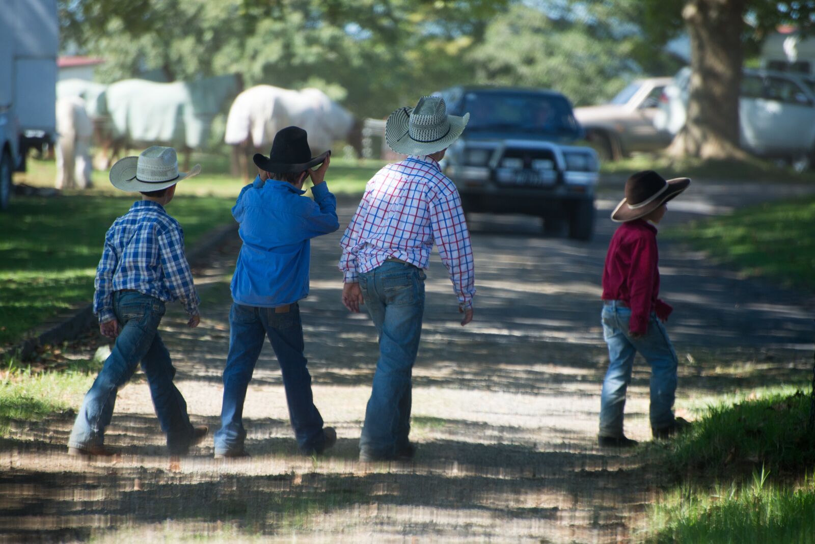 Nikon D600 sample photo. Boys, cowboys, australia photography