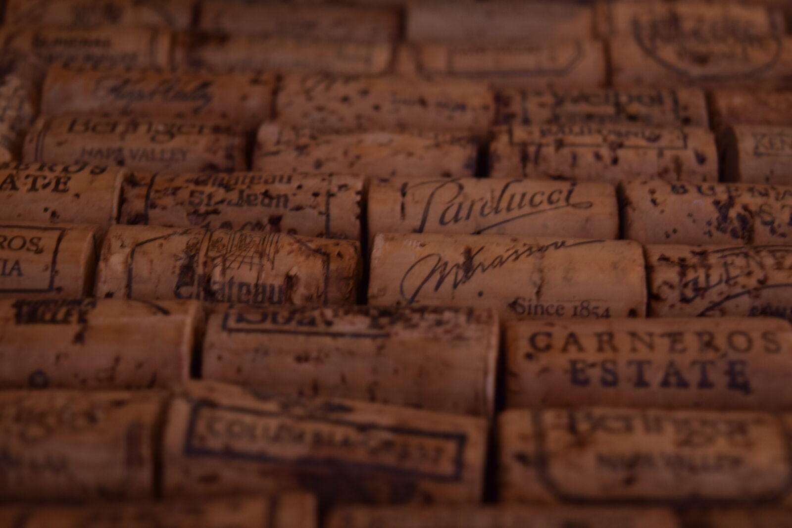 Nikon D3300 sample photo. Corks, rustic, wine photography