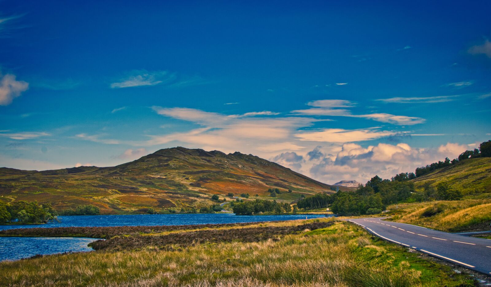 Nikon D5300 sample photo. Scotland, mountains, road photography