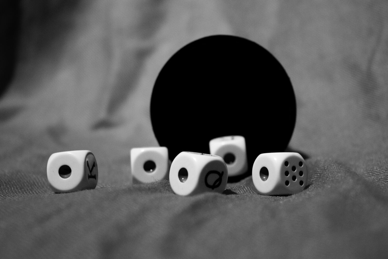 Nikon D5300 sample photo. Dice, game, aces photography