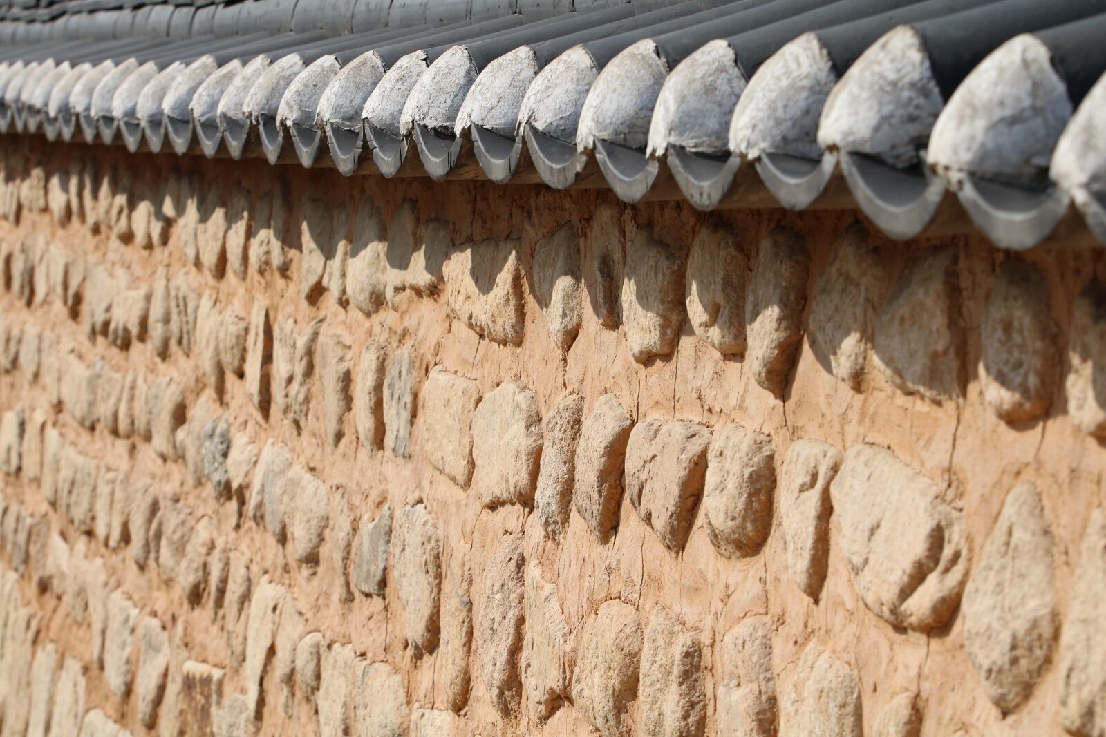 Canon EF 70-200mm F2.8L USM sample photo. Wall, stone wall, soil photography