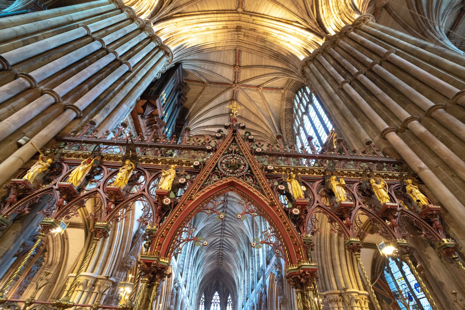 Nikon D800 sample photo. Lichfield, cathedral, staffordshire photography