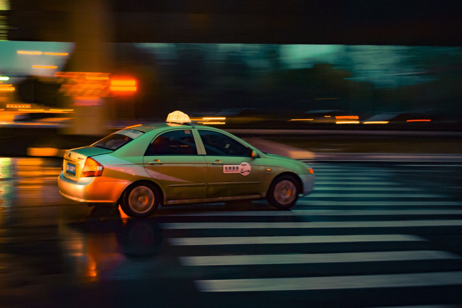 Nikon D3100 sample photo. Taxis, road, city photography