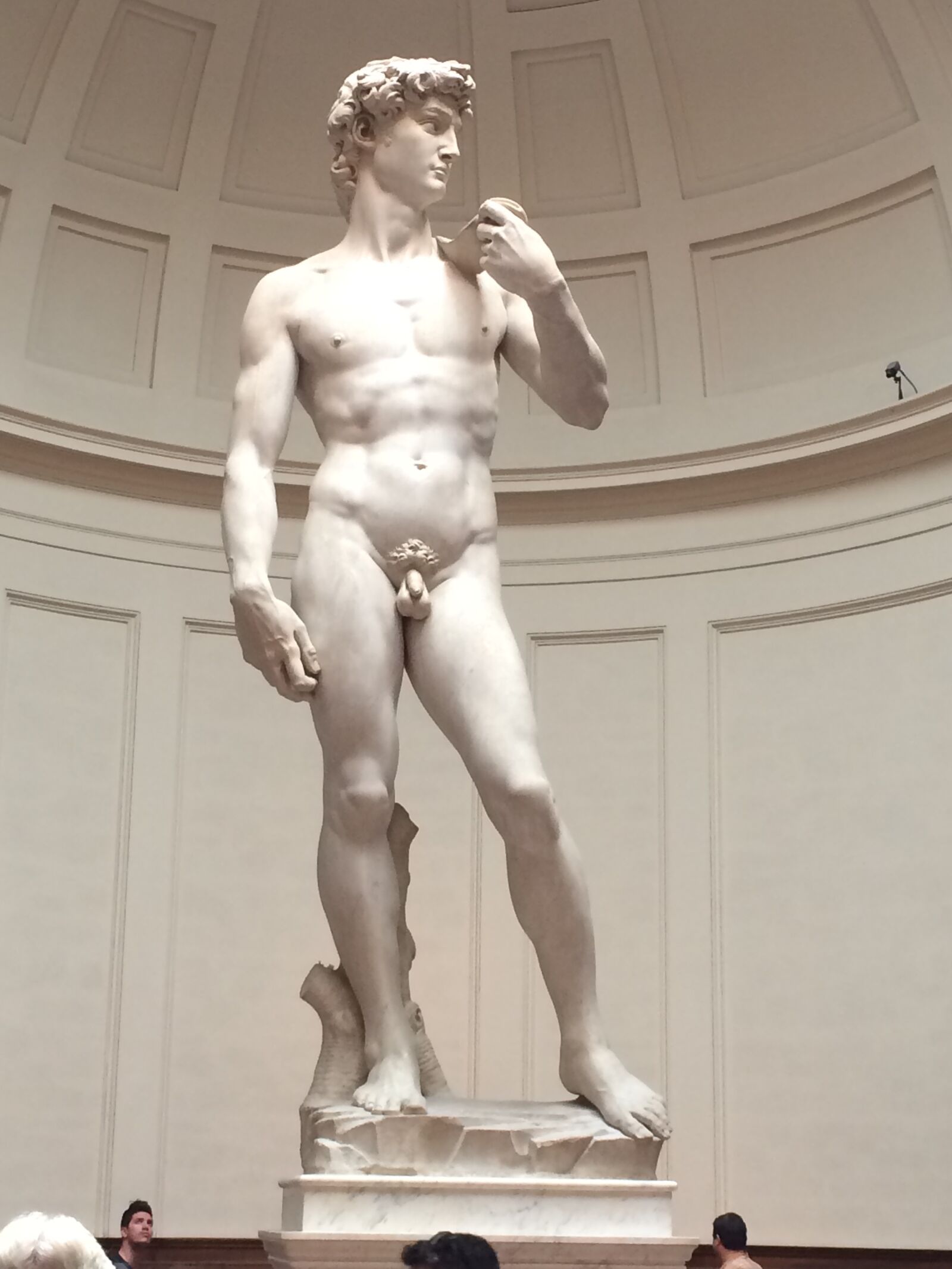 iPhone 5s back camera 4.12mm f/2.2 sample photo. David, statue, sculpture photography
